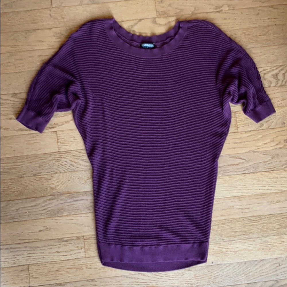 Express Short Sleeve Sweater